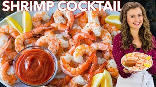 Shrimp Cocktail Recipe  Easy Appetizer in 15 minutes [upl. by Duffy200]