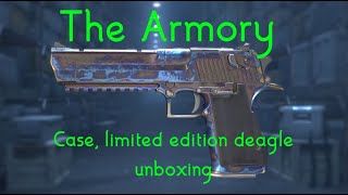 cs2  The Armory  Limited edition item Case Charms and stickers unboxing [upl. by Aylatan690]