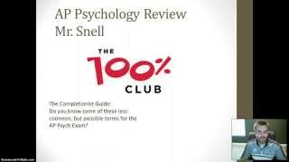 For The Completionist  AP Psychology Review [upl. by Waldron506]