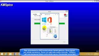 KMSpico Kurulumu Türkçe Son Sürüm Windows 881 ve Office 2013 Etkinleştirme Programı [upl. by Germaun]