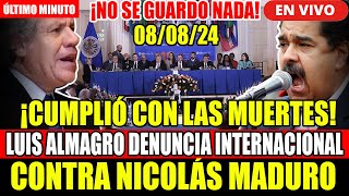 🔴¡URGENTE SECRETARIO DE LA OEA LUIS ALMAGRO ARREMETIO CONTRA NICOLAS MADURO NO SE GUARDO NADA [upl. by Arriaet95]