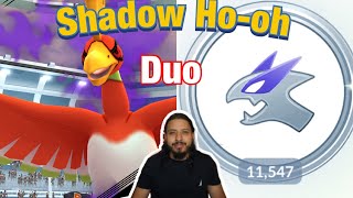 I duoed Shadow HoOh Raid Pokemon GO [upl. by Kirsch]