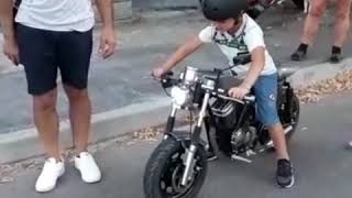 Mini moto elettrica [upl. by Yespmed]