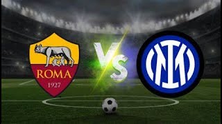 Roma vs Inter Serie A  CON TELECRONACA live livestream [upl. by Ainsworth]