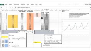 Forecasting Techniques Trend and SeasonalityCorrected Winters Method [upl. by Nasas]