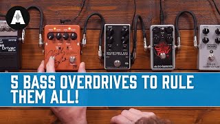 5 Bass Overdrives to Rule Them All [upl. by Eednac495]