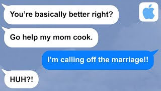 【Apple】Fiancee forces me to help his mom cook the same day I get out of the hospital [upl. by Erreip596]