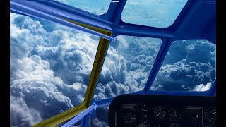 A2A B377 Stratocruiser  YELLOWSTONE TO YOSEMITE  Full Flight [upl. by Jaf845]