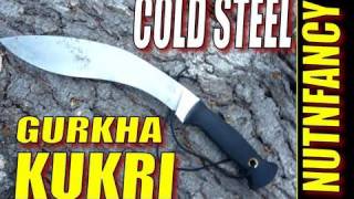 Cold Steel Gurkha Kukri quotWoods Battle Axequot by Nutnfancy [upl. by Rabush265]