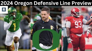 2024 Oregon Defensive Line Preview  Oregon Ducks Football [upl. by Nelleus]