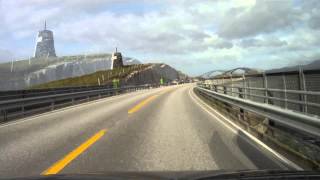 GoPro HD The Atlantic Rd quotAtlanterhavsveienquot Norway [upl. by Lalib]