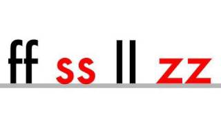 ss ll zz ff  Phonics  Double Letters [upl. by Eamon]