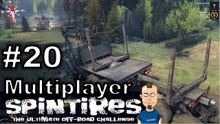 【ツ】 SPINTIRES MULTIPLAYER 20 ★ Heini der Umfallkönig ★ Lets play Spintires Multiplayer [upl. by Verna]