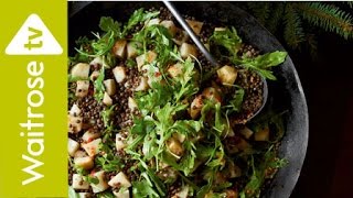 Celeriac Lentil and Rocket Salad  Waitrose [upl. by Brindle]