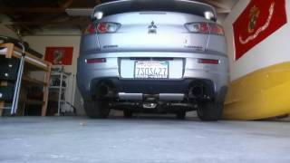 Lancer Ralliart Ultimate Racing Exhaust [upl. by Nahtahoj]