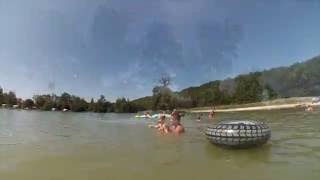 Vacanceselect glampingtesters 2016 Camping Pomport Beach Dordogne  Waterpret [upl. by Attalanta]