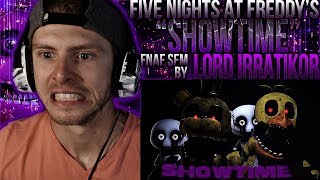 Vapor Reacts 698  FNAF SFM FNAF SONG UCN ANIMATION quotShowtimequot by Lord Irratikor REACTION [upl. by Alex759]