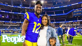 Rams Van Jefferson amp Wife Samaria Welcome 2nd Baby After Going Into Labor Mid Super Bowl  PEOPLE [upl. by Nair]