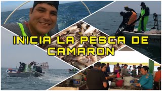 PRIMER DÍA DE LA PESCA 🦐🚤⚓️ SE ABRE LA VEDA DEL CAMARON Y LES MUESTRO COMO LO SACAMOS  ElRayioDD [upl. by Nauhs685]