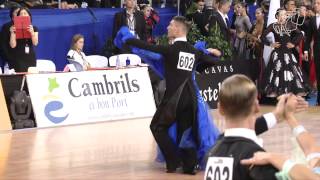 Vodicar  Bychkova SLO  2014 Euro Ten Dance R1 SF  DanceSport Total [upl. by Paradies]