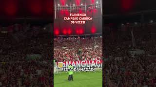 É CAMPEÃO TORCIDA DO FLAMENGO SOLTA O GRITO APÓS O APITO FINAL DO CARIOCA FLA CAMPEÃO flamengo [upl. by Aydidey]