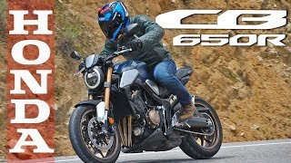 HONDA CB650R 2019  Prueba a fondo [upl. by Hanford]