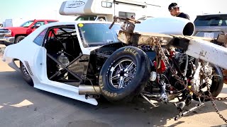 The Most INSANE WRECKS Ive EVER FILMED  Drag Racing Crashes [upl. by Helene]