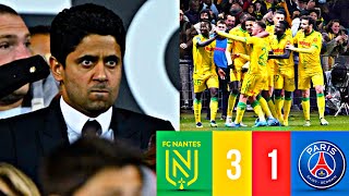 NANTES  PSG 31  NASSER DÉGOÛTÉ [upl. by Spurgeon]