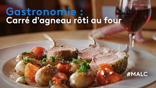 Gastronomie  carré dagneau rôti au four [upl. by Reiche]