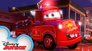 Rescue Squad Mater  Pixars Cars Toon  Mater’s Tall Tales  disneyjr [upl. by Kere621]