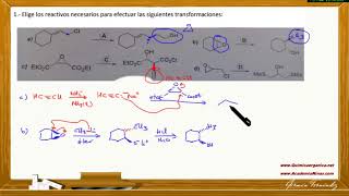 Ejercicio de apertura de epóxidos [upl. by Aydidey]