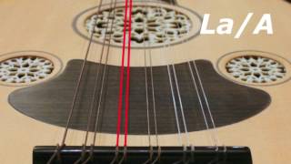 Oud Tuner  Traditional Arabic Tuning [upl. by Leinehtan290]