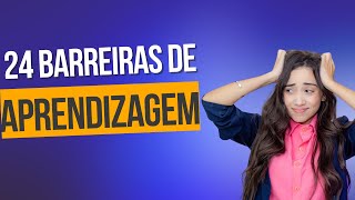 Barreiras de Aprendizagem no Desenvolvimento Infantil [upl. by Ynttirb]