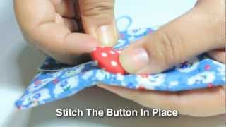 How To Sew A Business Card Holder In Under 5 Mins [upl. by Cunningham517]