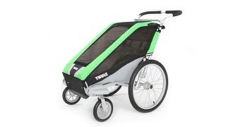 Multisport trailer  Thule Chariot Cheetah [upl. by Nylauqcaj]