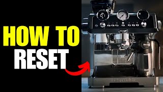 How To Reset Delonghi Dinamica Coffee Machine [upl. by Dorran853]