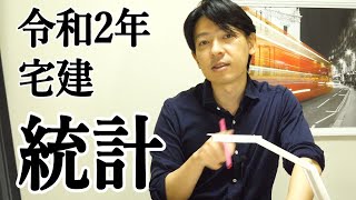 令和2年 宅建【統計】1点確実に稼ごう！最後に統計対策を万全に！≪250≫【宅建動画の渋谷会】佐伯竜 [upl. by Lanette569]