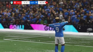 MONZA VS NAPOLI 36 Scenario complete Osimen scores [upl. by Aneerahs372]