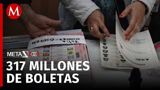 Cada papeleta electoral costará 160 pesos 580 mdp será el gasto total  La Data [upl. by Luoar254]