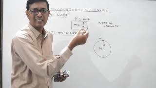 Physicsforclass11 Physical World And MeasurementsP9 Inertial Mass And Gravitational Mass [upl. by Llerrom]