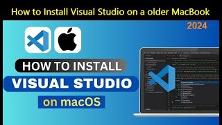 How to Install visual studio older version on older macbook in 2024  Visual Studio 2017 DMG Apple [upl. by Luoar]