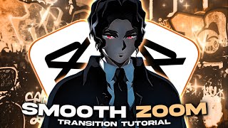 CapCut PC  Smooth Zoom Transitions Tutorial [upl. by Wolff]