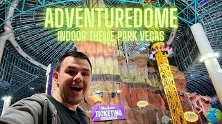 Adventuredome Las Vegas The ONLY Indoor Theme Park in Vegas Circus Circus Hotel [upl. by Selway77]