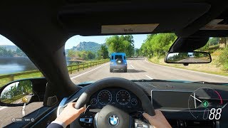 Forza Horizon 4  BMW X6 M Cockpit View GamePlay [upl. by Thorlay]