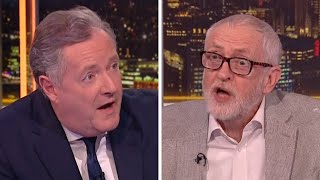 quotWhy Wont You Call Hamas Terroristsquot Piers Morgan vs Jeremy Corbyn Debate On Palestine And Israel [upl. by Anirbac]