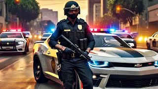 GTA 5 POLICIA  EL CAMARO DE LA GUARDIA NACIONAL 🛞 💨  TheAxelGamer [upl. by Ybeloc278]