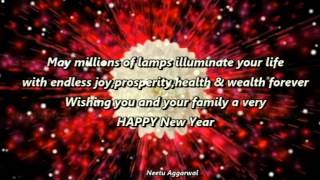 Happy New Year WishesQuotesSayingsSmsGreetingsHappy New Year Whatsapp Video [upl. by Simonne]