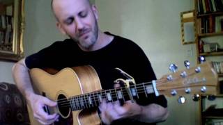 Adam Rafferty  quotIll Be Therequot  Jackson 5  Solo Fingerstyle Acoustic Guitar [upl. by Llenna]