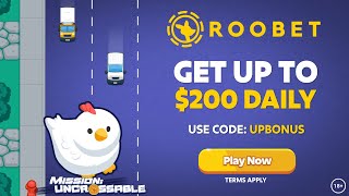 Roobet Promo Code  up to 200 with roobet promo code quotUPBONUSquot [upl. by Aveer]