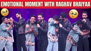 Emotional Moment with Raghav Bhaiyaa🥺❤💖  Raghav Juyal  Aniket Chauhan [upl. by Morvin]